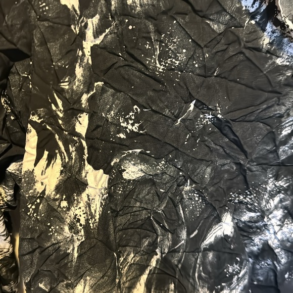 Toni T Black & White Jacket-blouse size 2X - Picture 7 of 7